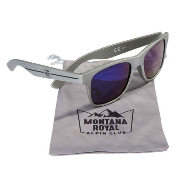 Montana Royal Sonnenbrille Blau Spiegelglas